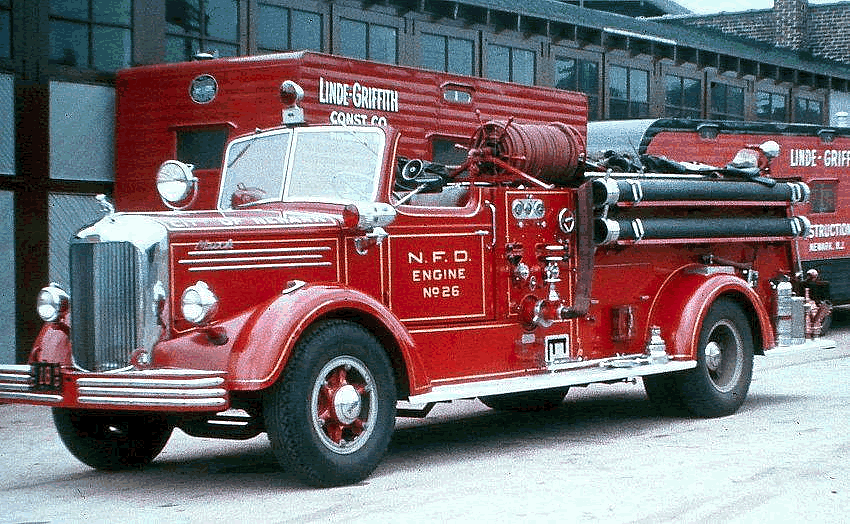 1947 Mack L pumper
Photo from Tom Reiss
