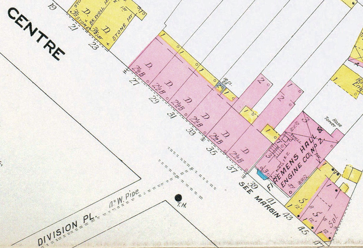 1908 Map
39-41 Centre Street
