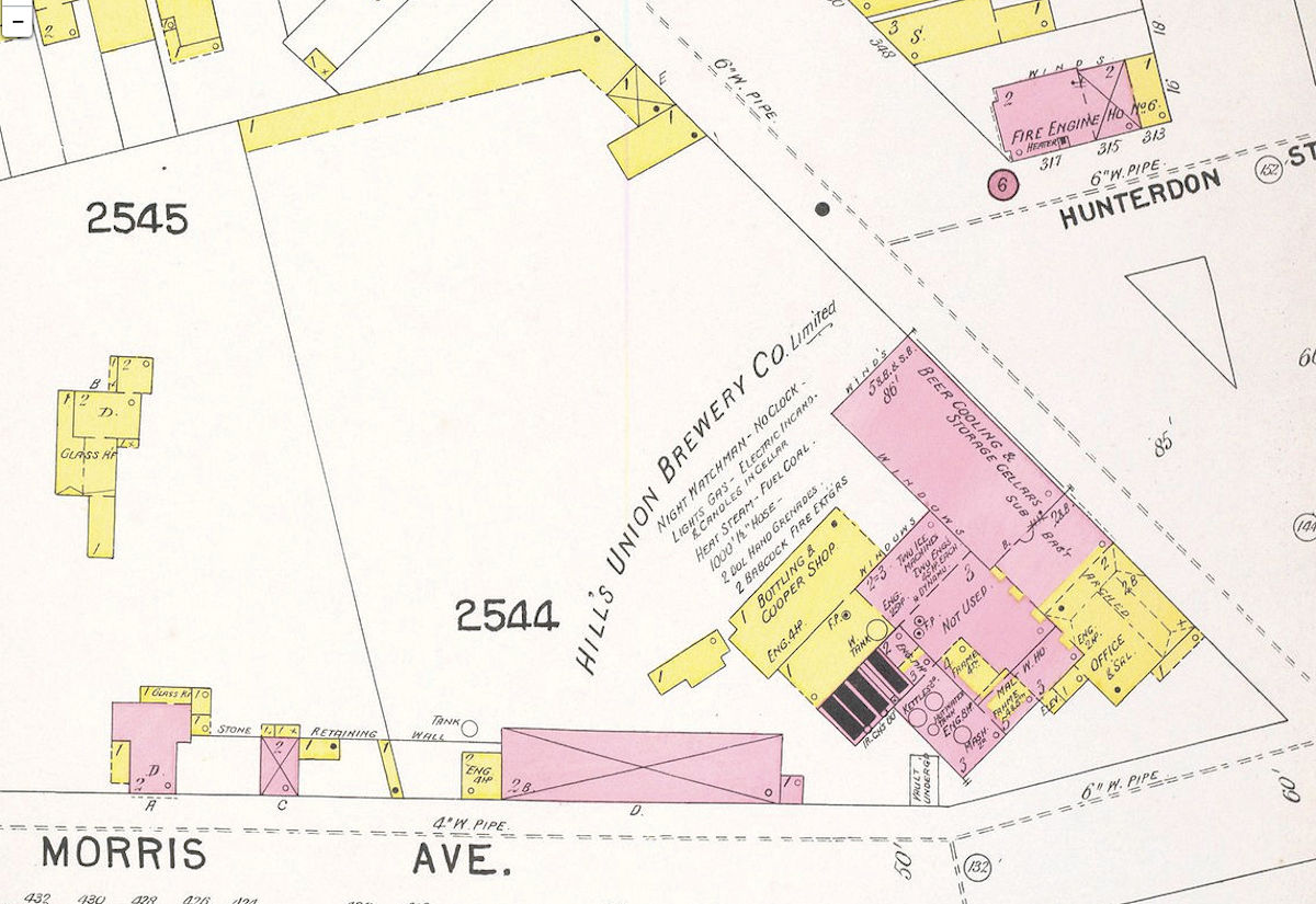 1892 Map
344-346 Springfield Avenue
