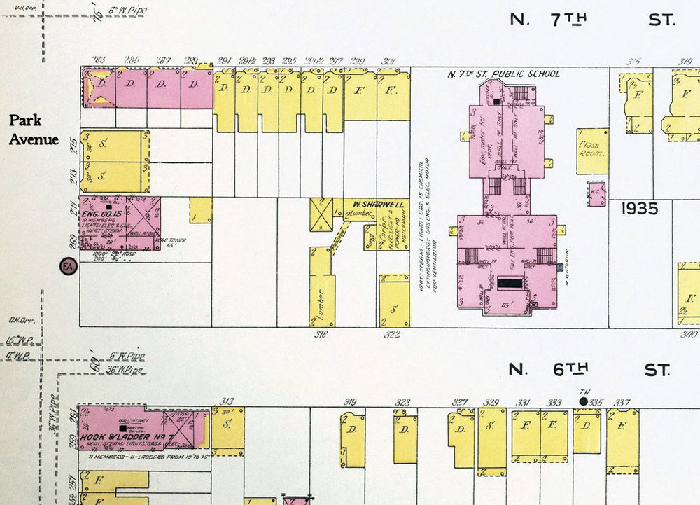 1908 Map
269-271 Park Avenue
