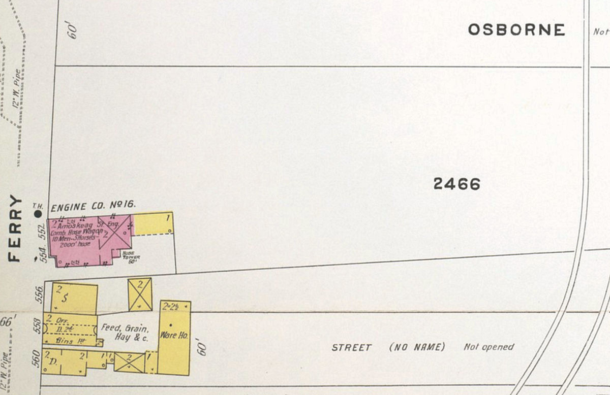 1908 Map
554 Ferry Street
