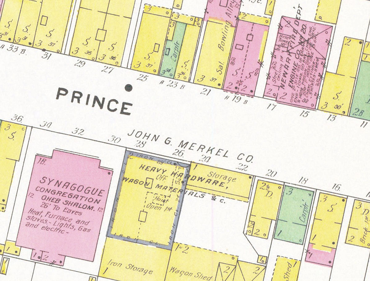 1908 Map
15-17 Prince Street

