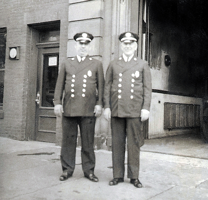 McGrath, Captain Michael
Captain Eugene Hurle (r)
Photo from Cathy Knapp
