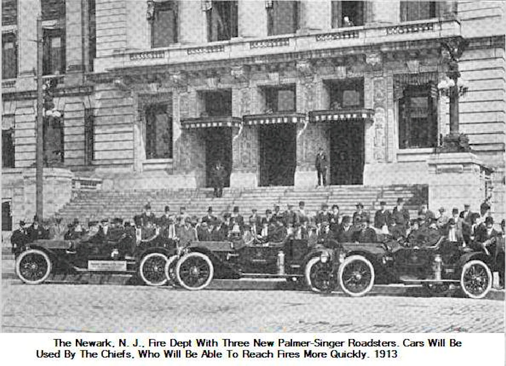 Palmer-Singer Roadsters to be used by the Fire Chiefs
Image from Gonzalo Alberto
