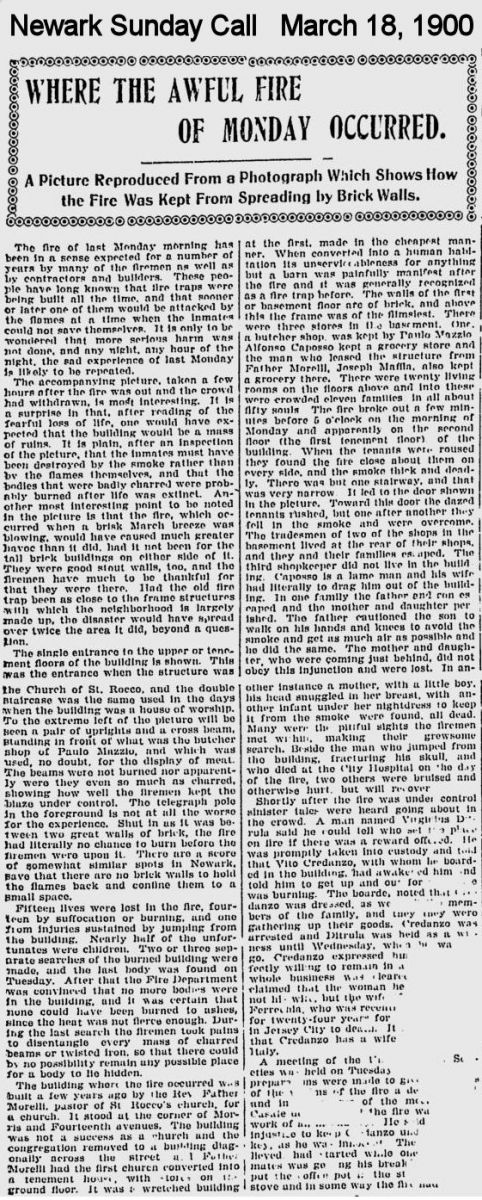 Where the Awful Fire of Monday Occured
March 18, 1900
