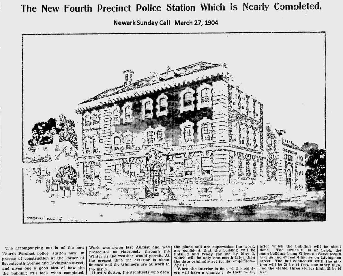 The New Fourth Precinct Police Station Which is Nearly Completed
March 27, 1904
