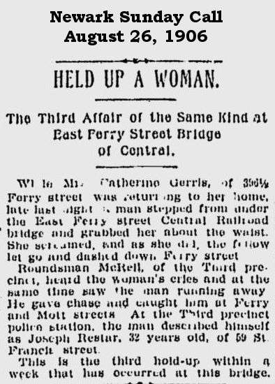 Held Up Woman
August 26, 1906
