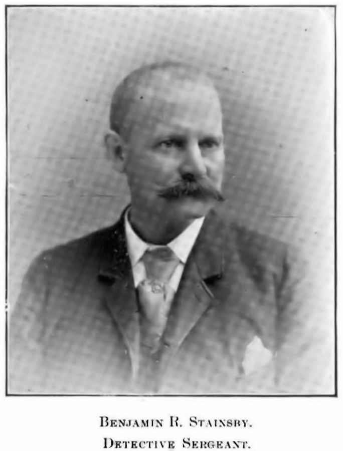 Stainsby, Benjamin R. Detective Sergeant
From "History of the Police Department of Newark NJ 1893"
