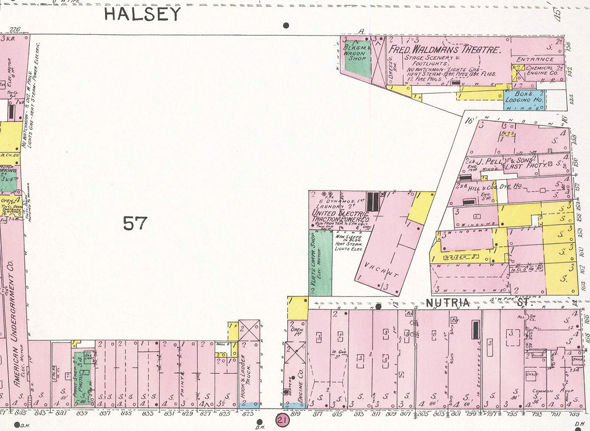 1892 Map
823 Broad Street
