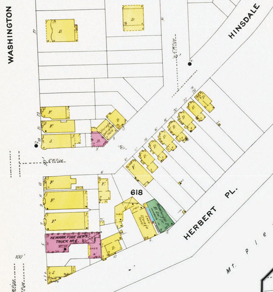 1909 Map
5 Washington Avenue

