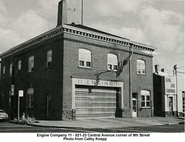 Engine Company 11
521-23 Central Avenue, corner of 9th Street
Photo from Cathy Knapp
