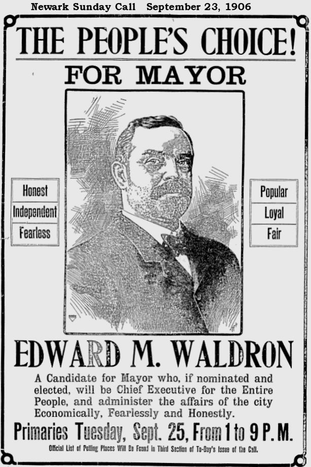 Edward M. Waldron
September 23, 1906
