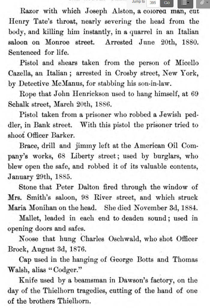 Part 2
From "History of the Police Department of Newark NJ 1893"
